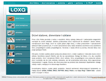 Tablet Screenshot of loxa-polska.pl